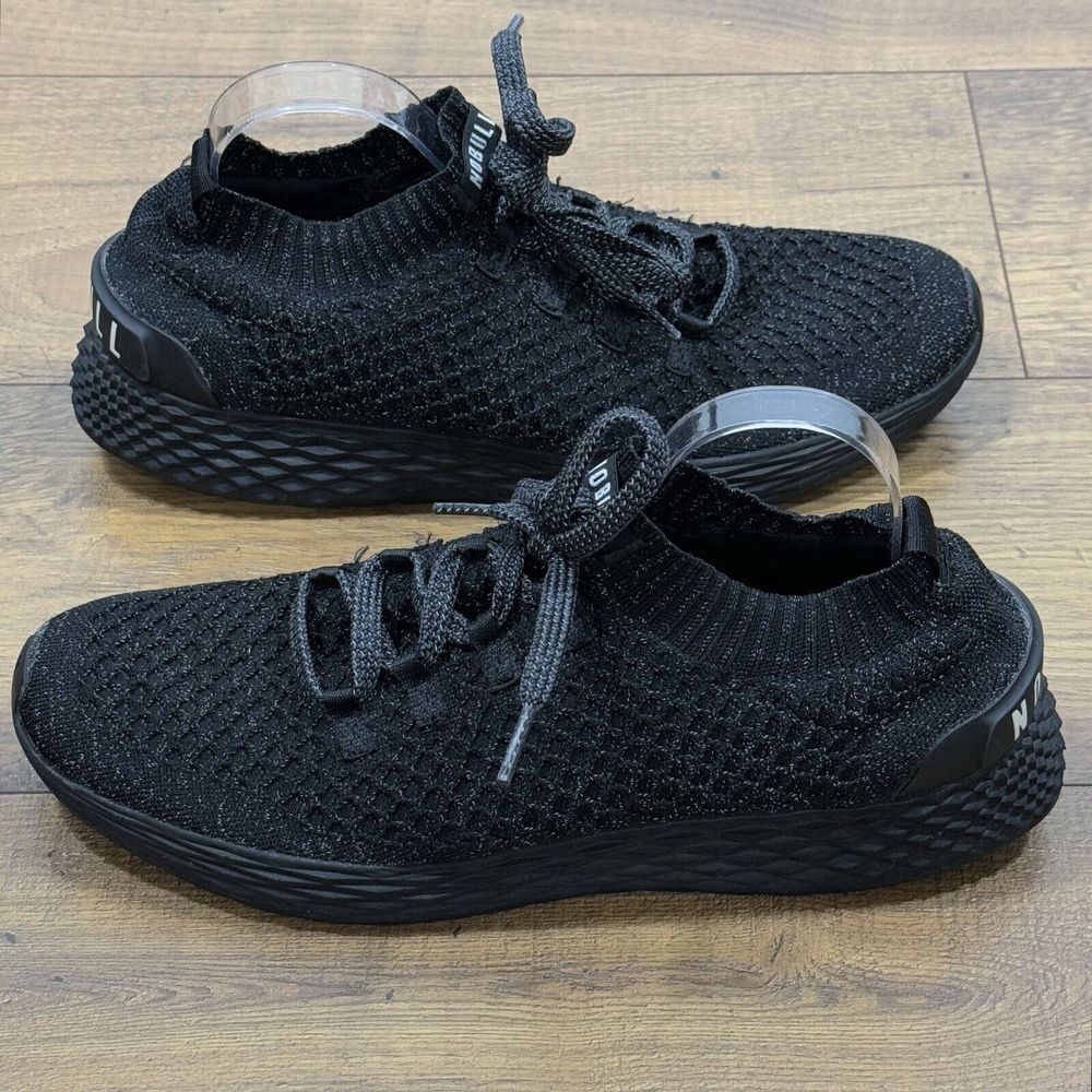 NOBULL Jet Black Knit Athletic Shoes